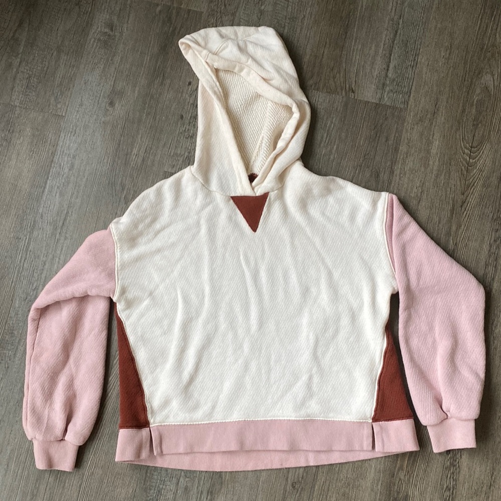 Small Madewell color block hoodie